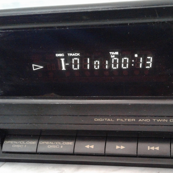 Pioneer Vintage PD-Z72T Twin-Tray CD Player '80s Japan tested working - Picture 4 of 5